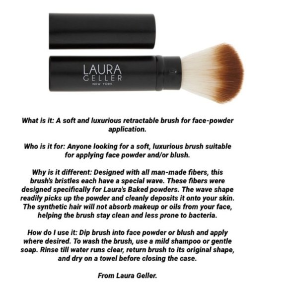 LAURA GELLER NEW YORK Retractable Powder Brush - Picture 4 of 4
